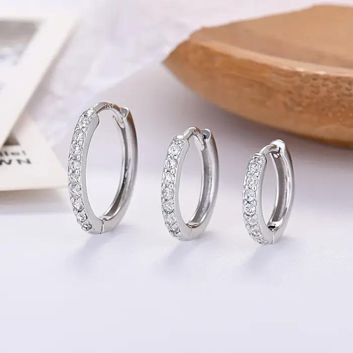 Luruxy – boucles d'oreilles en cristal doré pour femmes et filles