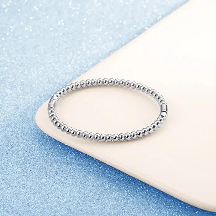 Bracelets de perles boule ronde