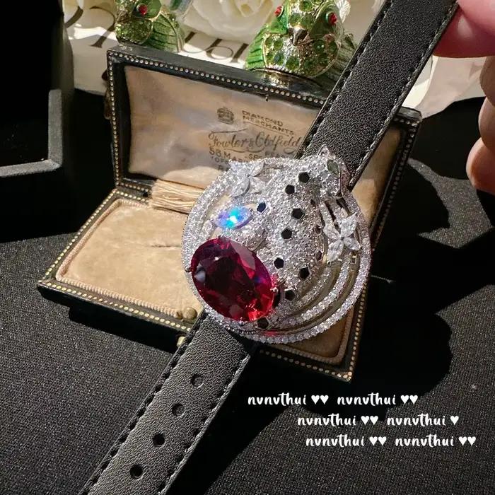 Bracelet léopard en argent S925