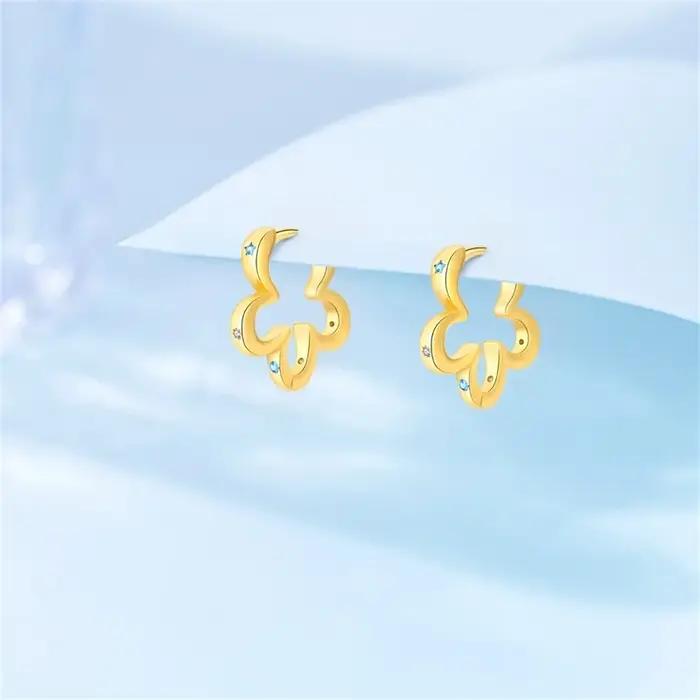 Nouvelles boucles d'oreilles pour femmes en argent sterling 925