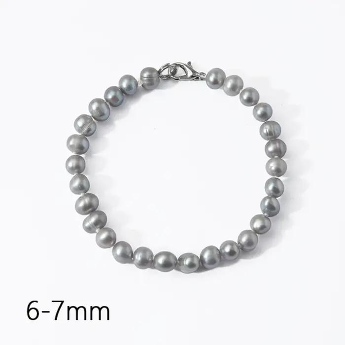 Bracelet de perles de pomme de terre en perles naturelles
