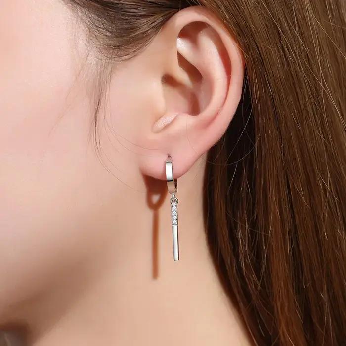 Boucles d'oreilles en argent Sterling 925 pour femmes