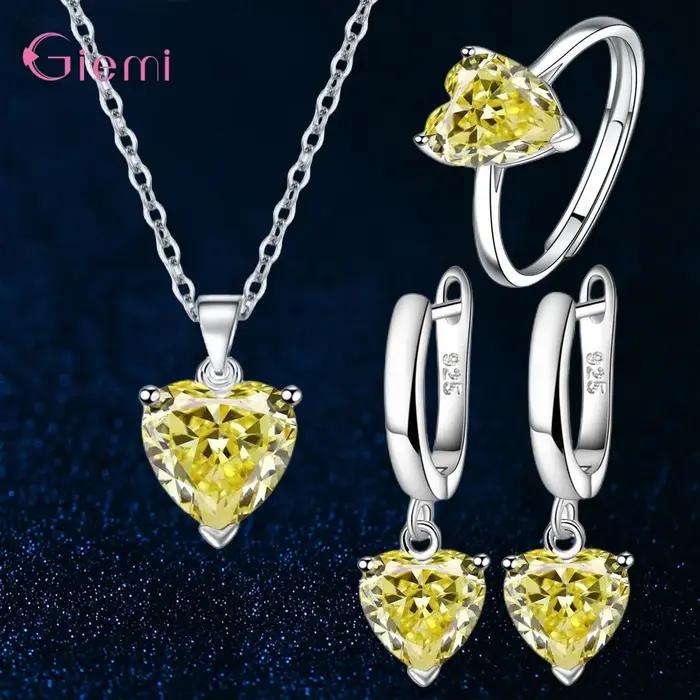 Ensemble de bijoux en argent 925