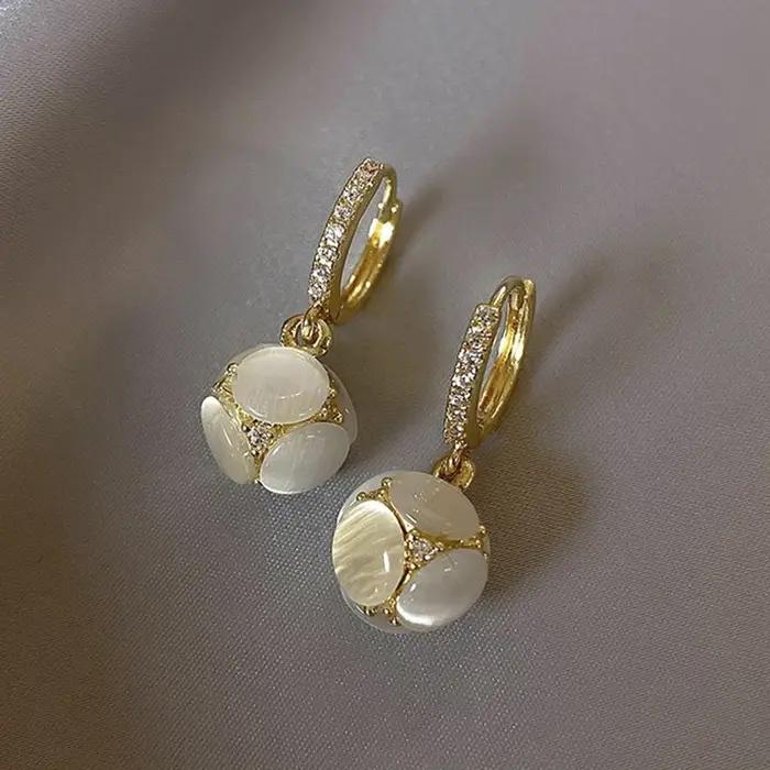 Boucles d'oreilles en or 18 carats pour femmes