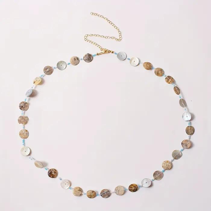 Chaîne de taille en coquillage de mer pour femmes, accessoires de bijoux simples à la mode, cadeau de fête, nouveau Style 2026