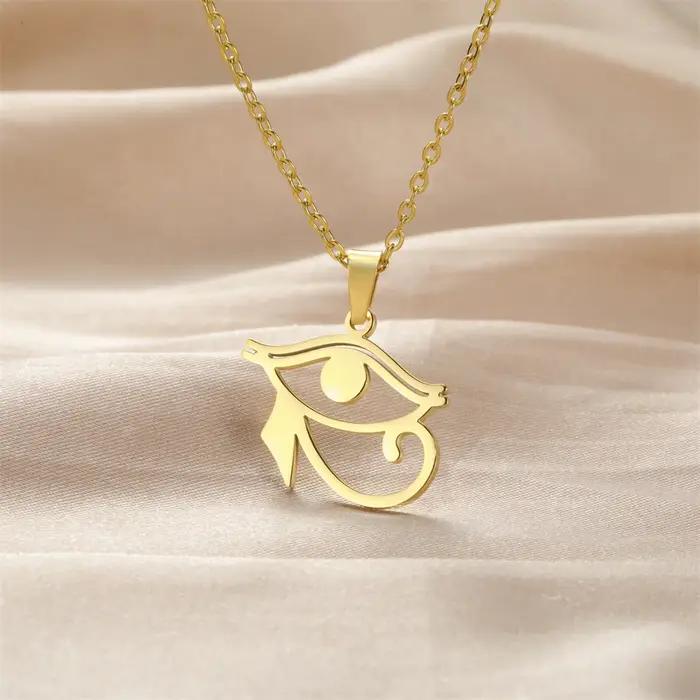 EUEAVAN – collier œil d'Horus pour hommes et femmes