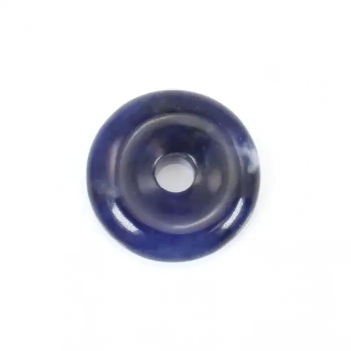 Pendentif Sodalite Matut Pi Disque pour la Fabrication de Colliers et Bracelets