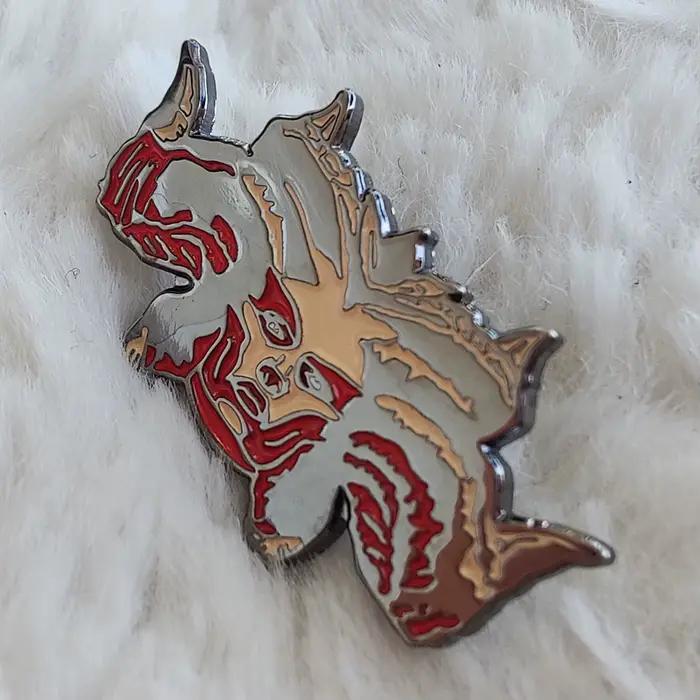 Broche de Revers en Émail Lilith, Danemark ge en Métal, Accessoire de Bijoux