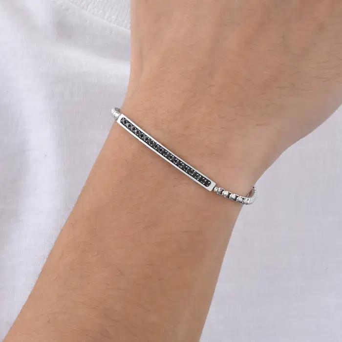 Zunderly-Bracelets de perles carrées pour hommes et femmes, bracelet JOBracelet, couple romantique, cadeaux de la fête des Léons, mode, luxe