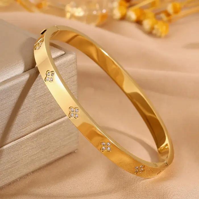 Bracelet Trèfle à Quatre Feuilles pour Femme