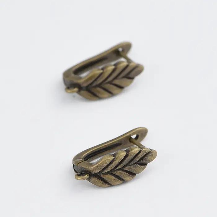 Nouveaux crochets de boucles d'oreilles fermoirs en laiton antique bronze lisse pour femmes bijoux à bricoler soi-même DIY accessoires de bijouterie occasions spéciales