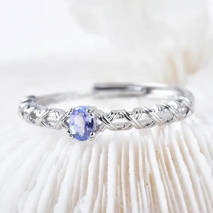 ITSMOS – bague infini en Tanzanite précieuse
