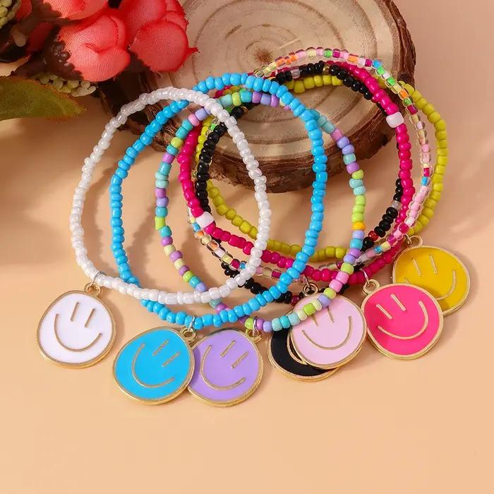 Aihua-Bracelets bohèmes faits à la main pour femmes