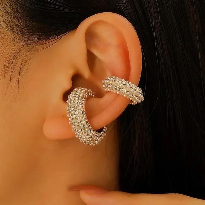 Boucles d'oreilles de luxe en cristal coloré pour femmes