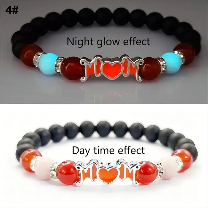 Bracelet de nuit d'amour de fête des mères pour les femmes