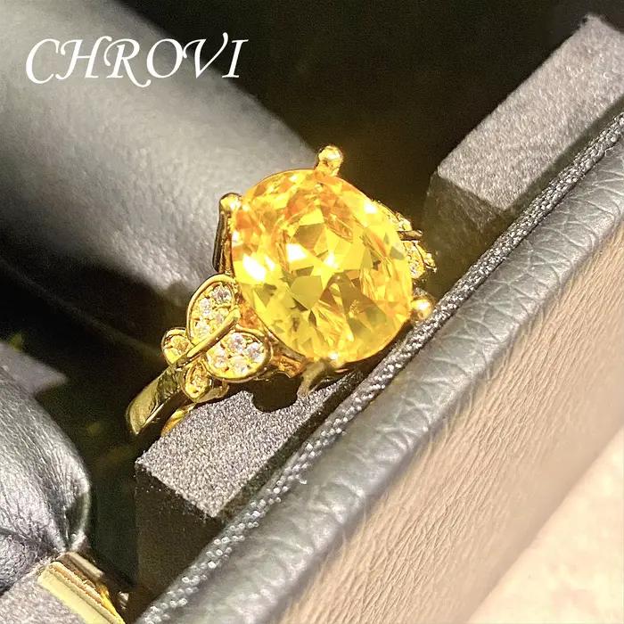 Bague réglable en or 18 carats de luxe léger avec zircon en forme de nœud intégré pour femme, élégante et noble, bagues pour femme