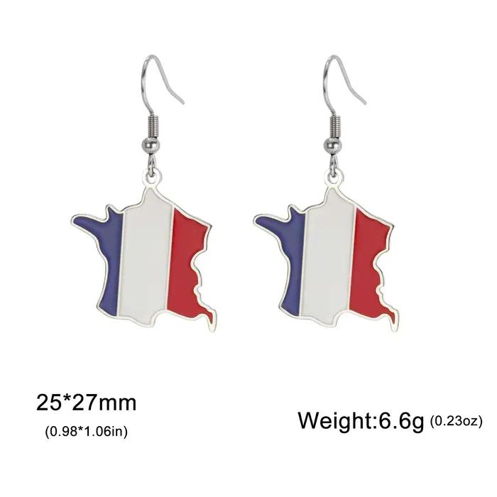 Amaxer-Boucles d'oreilles en acier inoxydable pour femmes