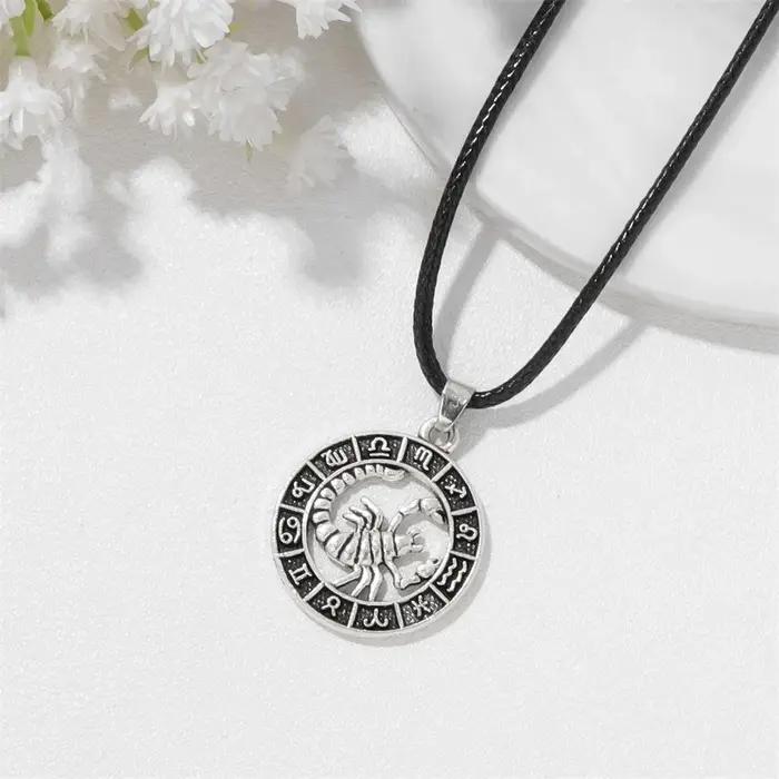 Collier pendentif 12 Horoscope pour femmes et hommes
