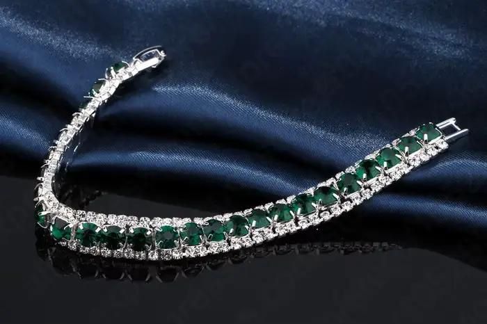 Bracelet et Bracelet en Zircon cubique brillant pour femmes
