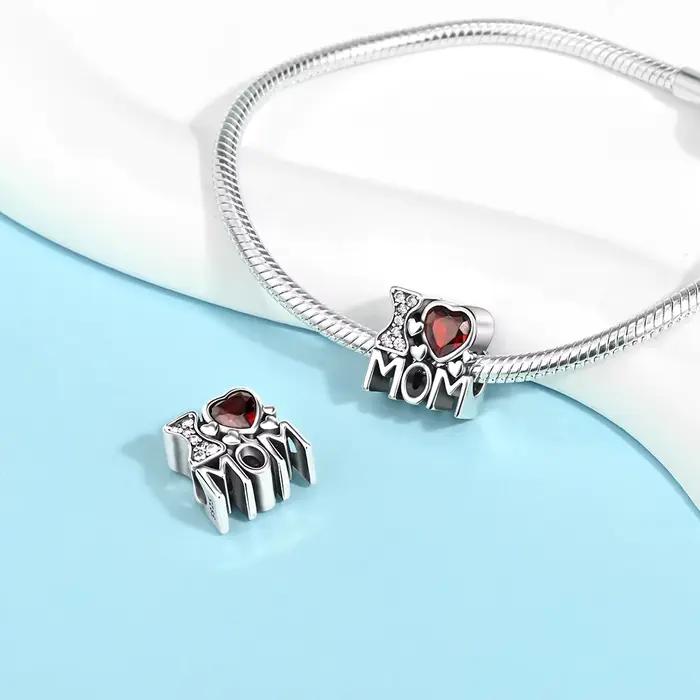 Pendentif en argent Sterling 925 pour la famille