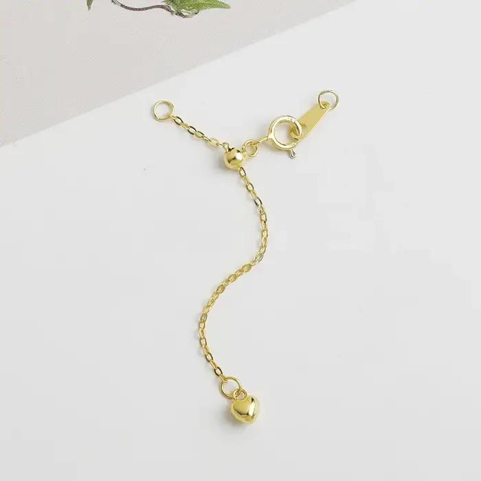 Extension de collier en argent Sterling 925