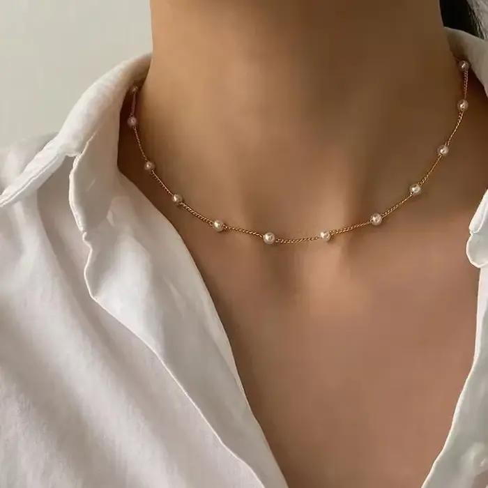 Collier avec pendentif en forme de chiot dalmatien perlé noir et blanc, mignon, personnalisé, pour f