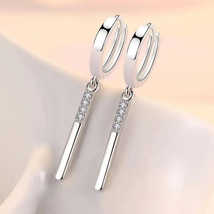 Boucles d'oreilles en argent Sterling 925 pour femmes