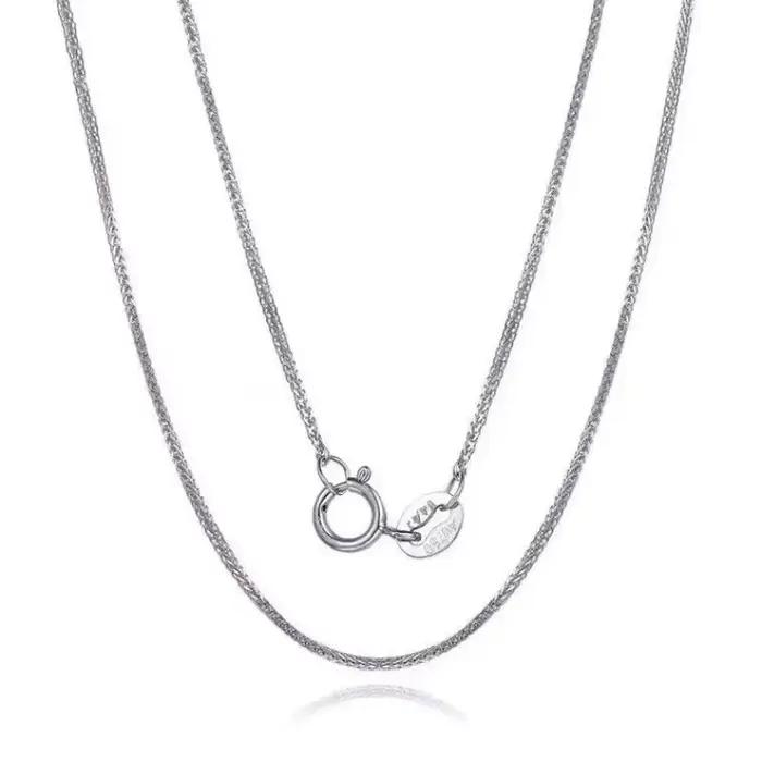 Collier en or véritable 18 carats pour femmes