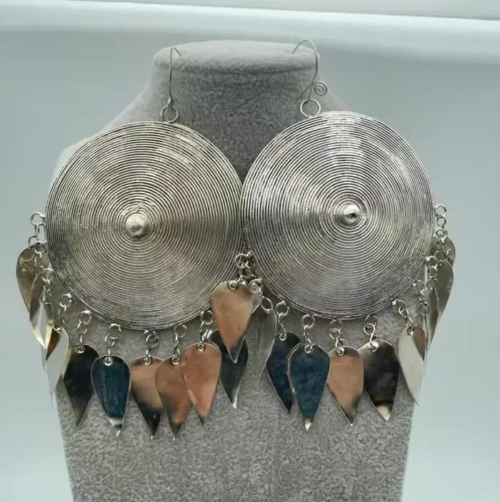 Miao – boucles d'oreilles individuelles en argent