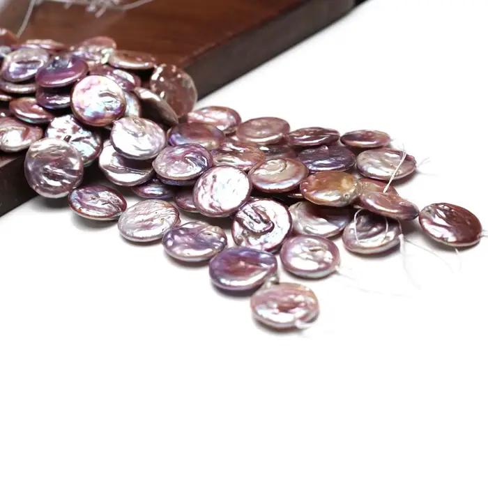 Perles d'eau douce violettes baroques pour la création de bijoux et accessoires DIY pour femmes occasions spéciales