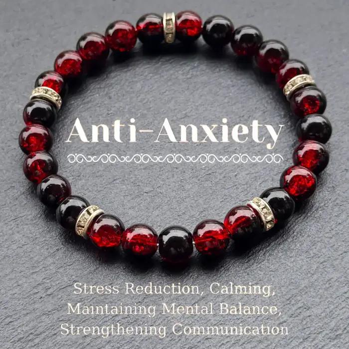 Bracelet de perles de Style bohème Anti-anxiété, réduction du stress, calme, maintien de l'équilibre