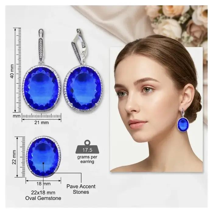 Boucles d'oreilles en argent pour femmes