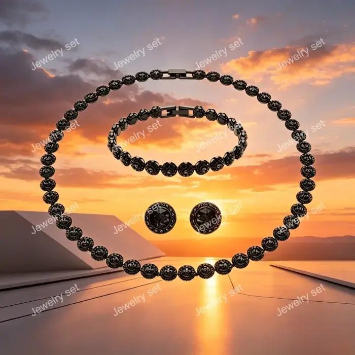 Ensemble de bijoux de luxe léger 2026 comprenant un collier