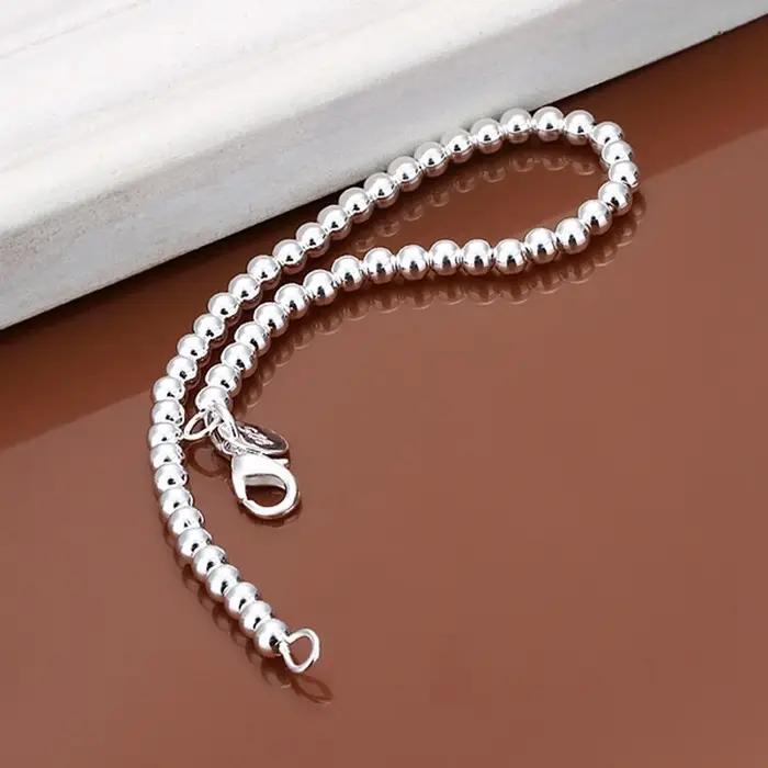 Bracelets à breloques en argent regardé 925 pour femmes