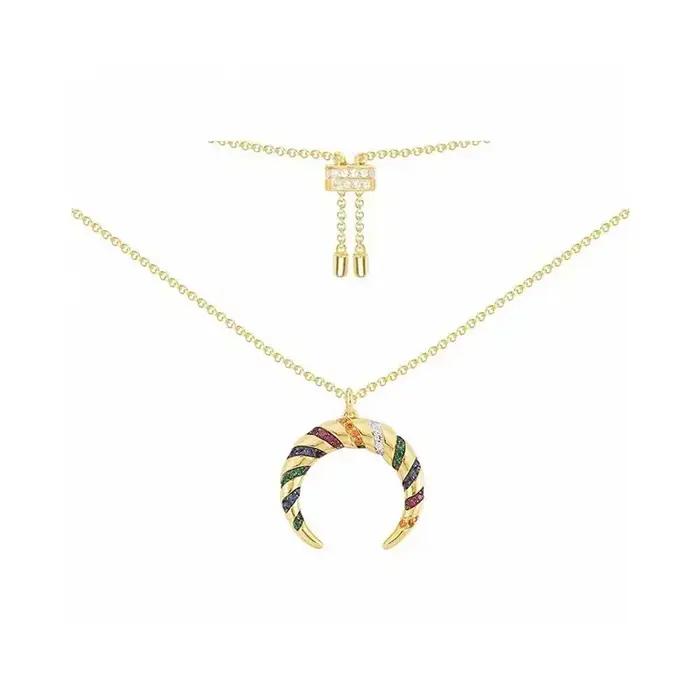 Collier et bracelet ajustables ethniques style tribal exotique coloré rétro avec zirconium et diopside chromé pour femmes occassions spéciales