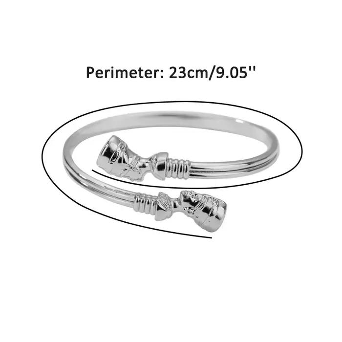 Bracelets réglables Nefertiti pour femmes et hommes