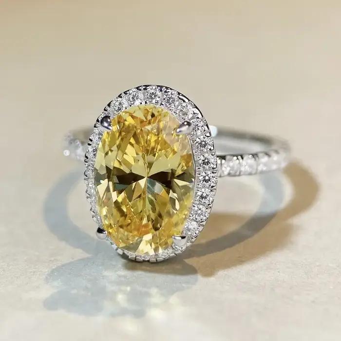 Bague en or blanc massif 14K