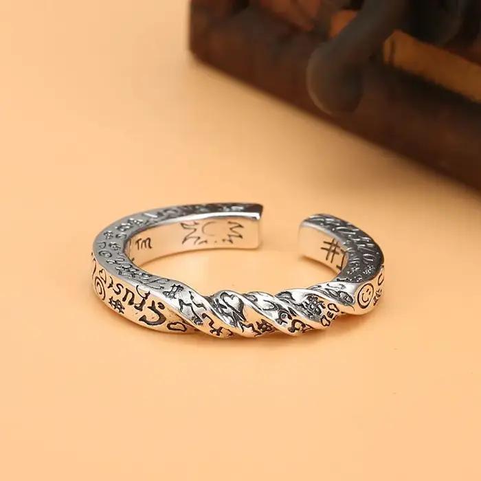 Bagues réglables en argent Sterling 925 pour femmes
