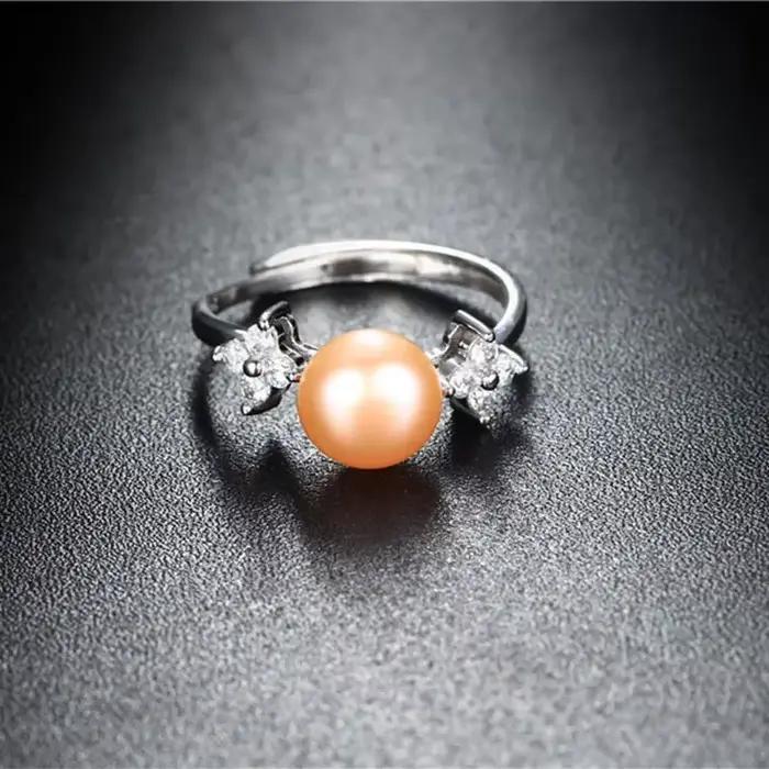 Dainashi – bague en argent Sterling 925 avec perles de culture d'eau douce