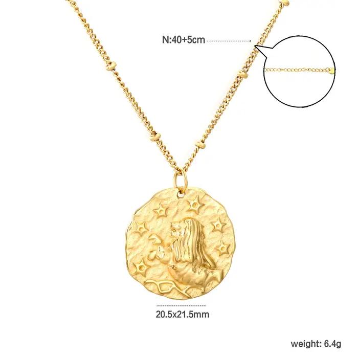 Pendentif de luxe 12 Constellations pour femmes et hommes