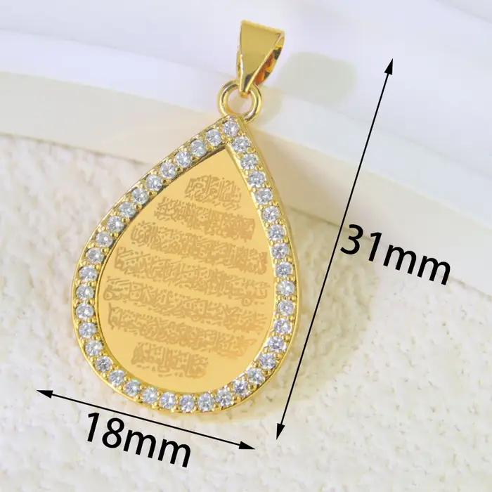Pendentifs goutte d'eau en forme de goutte d'eau