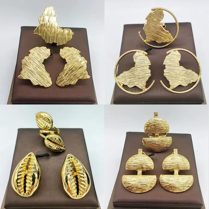 Ensemble de bijoux en or de Dubaï