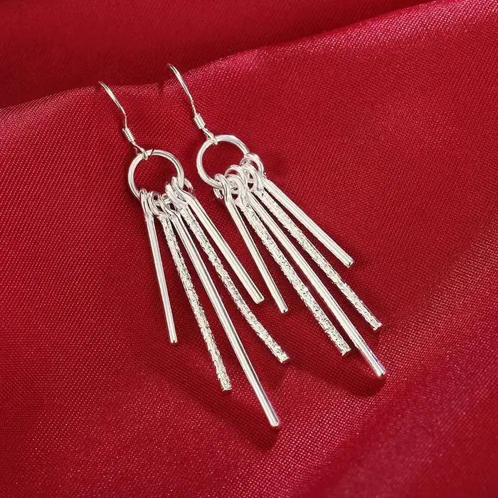 Boucles d'oreilles en argent sterling 925 mignonnes et romantiques pour femmes, occasions spéciales et tous les jours