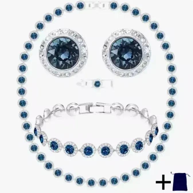 Parure de bijoux de luxe exquise pour femme 2026 – Ensemble simple et élégant
