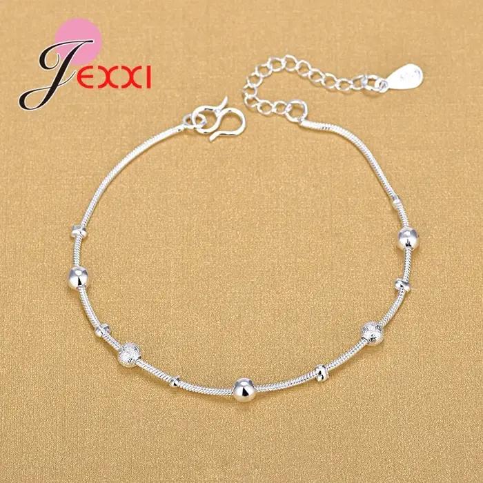 Bracelet en argent sterling 925 avec zirconium blanc et perle de chance pour femmes élégantes occasions spéciales partys soirées mariage anniversaire