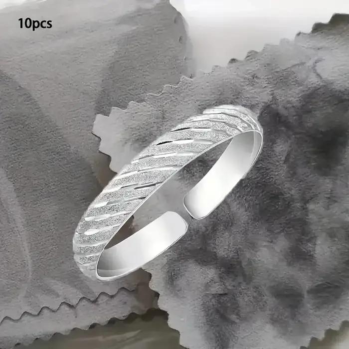 40 pièces (4 paquets) de chiffon de polissage d'argent pour bijoux