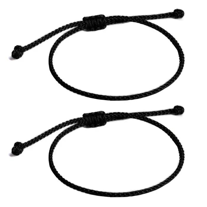 Lot de 2 bracelets bouddhistes tibétains pour femmes et hommes