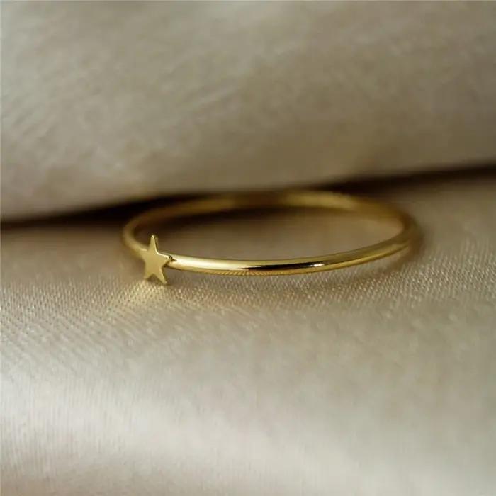 Bague empilable étoile 3
