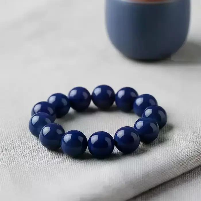 Bracelet en perles de céramique pour femmes, style vintage, en porcelaine, fait main, réglable, élégant, idée cadeau