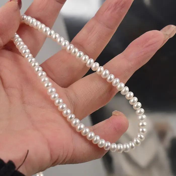 Perles Nugget d'eau douce bouton naturelles pour bijoux personnalisés colliers bracelets boucles d'oreilles occasions spéciales fabrication artisanale